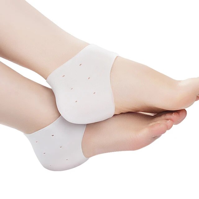 🦶 Calcetines de Silicona Médica para Hidratación y Reparación del Talón 💧