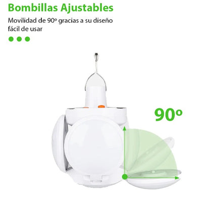 🌞 Lámpara Solar Plegable – Ilumina en Cualquier Lugar 🔦