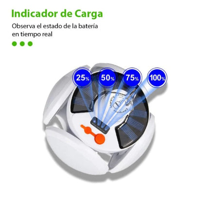 🌞 Lámpara Solar Plegable – Ilumina en Cualquier Lugar 🔦